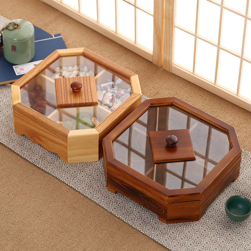 New Wood Candy Biscuit Storage - Food Storage Jars With Wooden Lids review and price